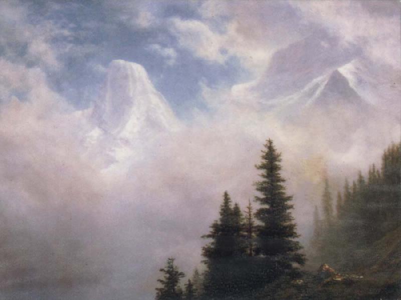 Albert Bierstadt High in the Mountains